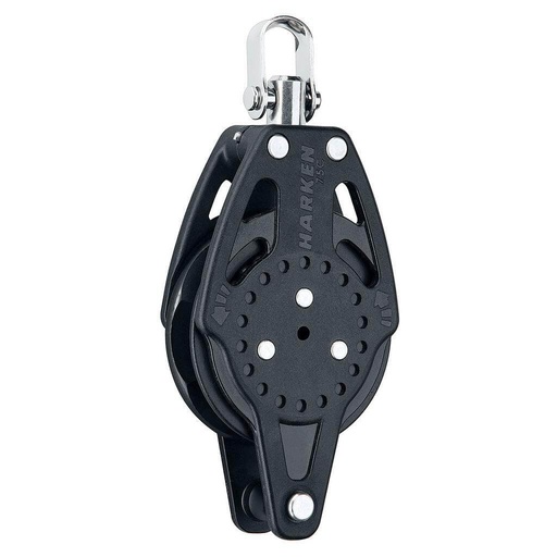 [H-2681] Harken 75mm Bozzello Carbo Ratchamatic w/Becket