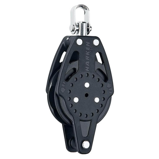 [H-2681] Harken 75mm Carbo Ratchamatic Block w/Becket