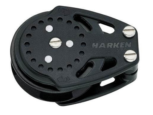 [H-2682] Harken 75mm Carbo Ratchamatic Cheek Block