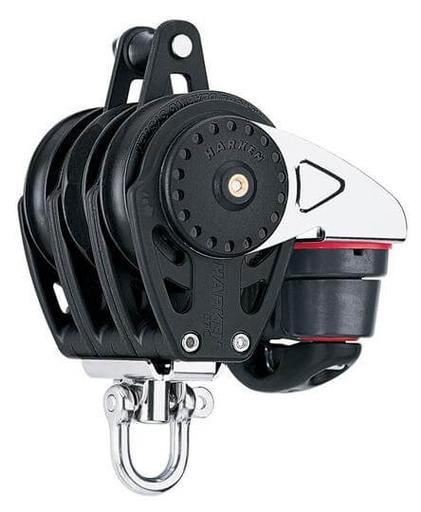 [H-2686] Harken 75mm Triplo Carbo Ratchamatic w/Cam & Becket