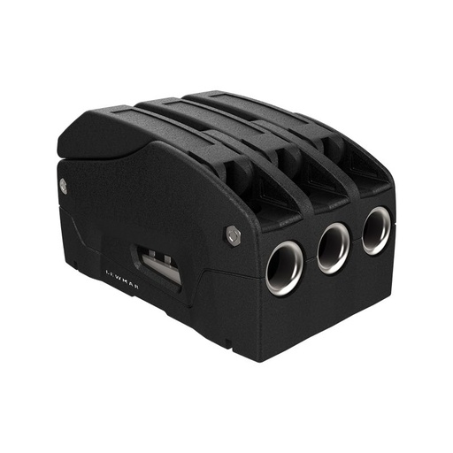 [LM-29101312bk] Mordaza de cabo Lewmar DC1 10-12mm, Triple