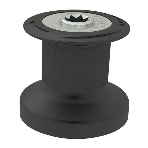 [LM-49507075] Lewmar 7 1 velocidad Plain-Top Aleación negra EVOⓇ Sport Winch