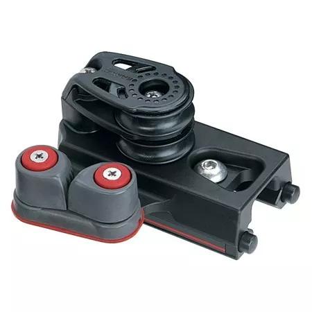 [H-3170] Harken Control de extremo 32mm — Polea doble, Mordaza de leva, Juego de 2