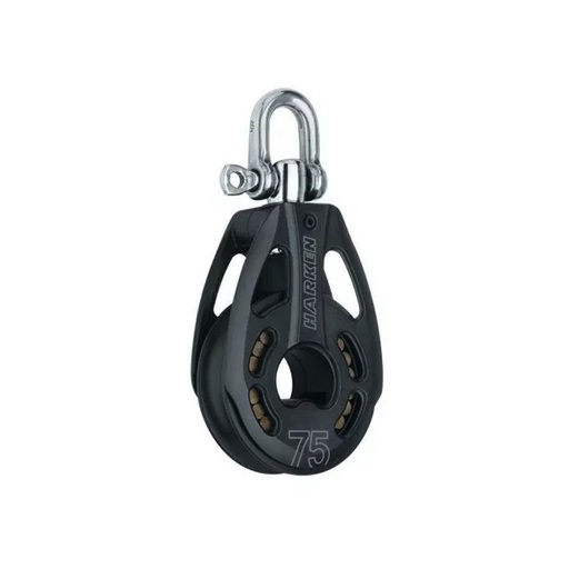 [H-3231] Harken 75mm Black Magic Air block - Swivel