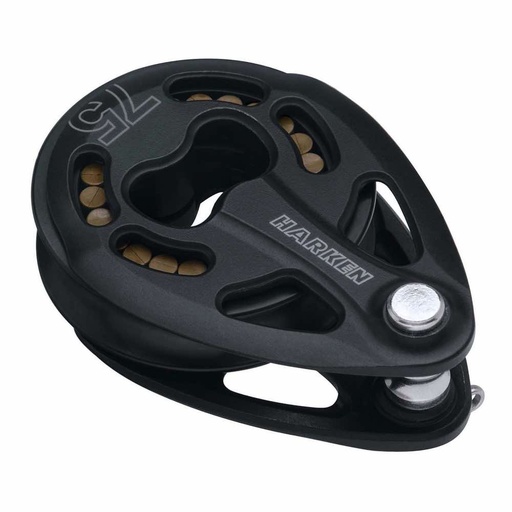 [H-3240] Harken 75mm Black Magic Air High Load Padeye Block