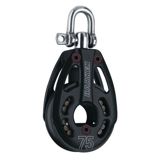 [H-3243] Harken 75mm Black Magic Air Low Load Block