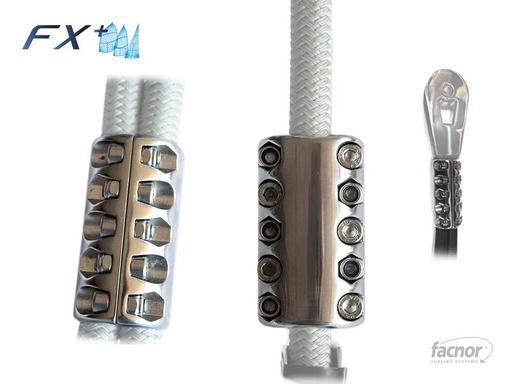 [F-FRC09] Facnor Torsionsseil-Klemme - FRC D09