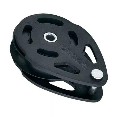 [H-6097] Harken 57mm Poulie ESP à collier de mât étroit en aluminium — axe 8 mm