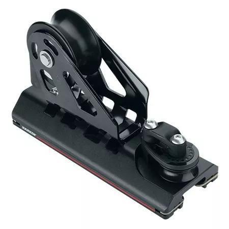 [H-G3237B] Harken Carrello CB regolabile 32mm — Puleggia, capo morto, 3:1