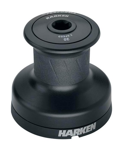 [H-20.2PTP] Harken 20 2-Speed Plain-Top Performa™ Winch