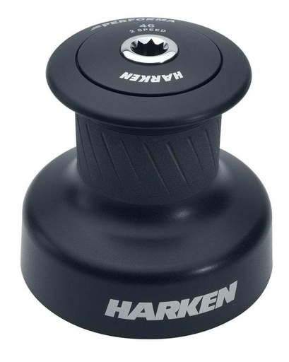 [H-46.2PTP] Harken 46 2-Speed Plain-Top Performa™ Winch