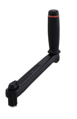 [H-B8AL] Maniglia winch Harken - 203mm, Lock-In, Impugnatura standard, Alluminio