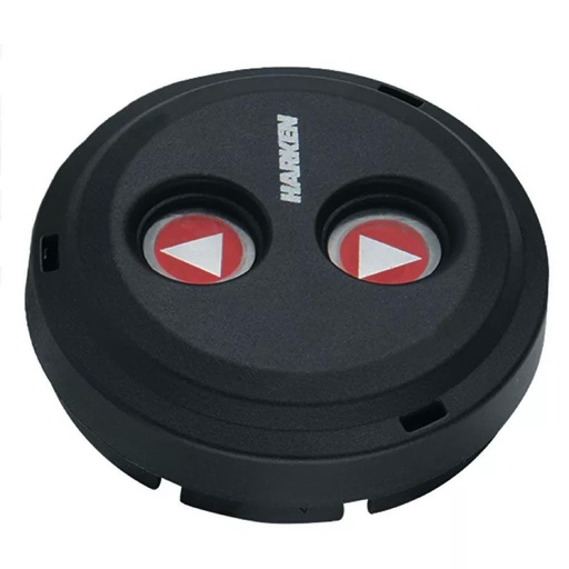 [H-DSDBK2-ND] Interruptor digital Harken de doble función - Botones Izquierda y Derecha - Negro
