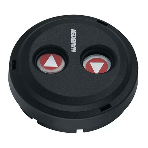[H-DSDBK3-ND] Interruttore digitale Harken a doppia funzione - Pulsanti Su e Giù - Nero