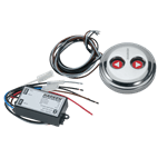 [H-DSDSS2-ND] Interruttore digitale Harken a doppia funzione - Pulsanti Sinistra e Destra - Acciaio inox