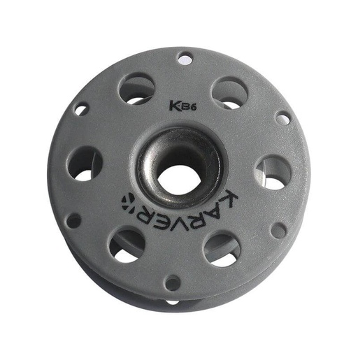 [KA-KB-PF190030 [GRISE]] Karver KB6 Bozzello a rulli - Grigio