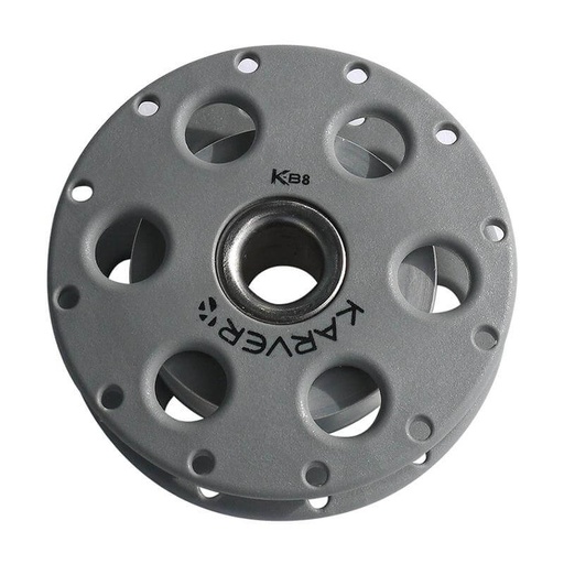 [KA-KB-PF040030 [GRISE]] Karver KB8 Bozzello a rulli - Grigio