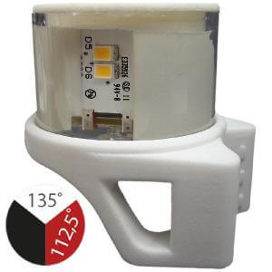 [MA-00136] Mantagua tiny sidelight - 2NM stern & 1NM port (white 135° & red 112.5°)