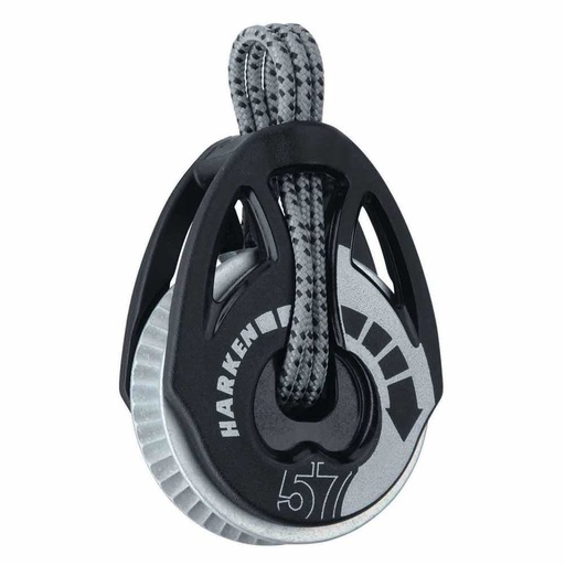[H-2170] Harken 57mm Carbo Air T2 Poulie Ratchamatic - 2 x Grip