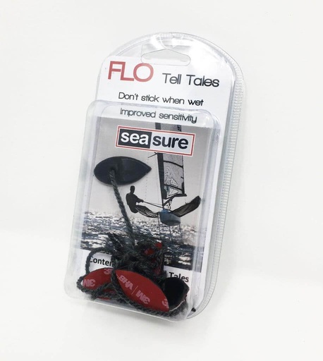 [SU-07.90] FLO Tell Tale "NEW" Schwarze Wolle 6er-Pack