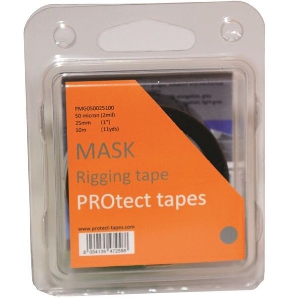 [PT-PMG050025100] PROtect Mask - 50 micron PTFE Grey 25mm x 10m
