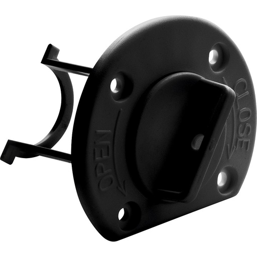 [R-PNP245BLK] Tapón de desagüe Ronstan & carcasa, ID40mm, Negro