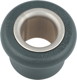 [R-PNP256] Ronstan Casquillo, Encolable, con inserto de acero inoxidable, 11mm DI x 13mm de profundidad